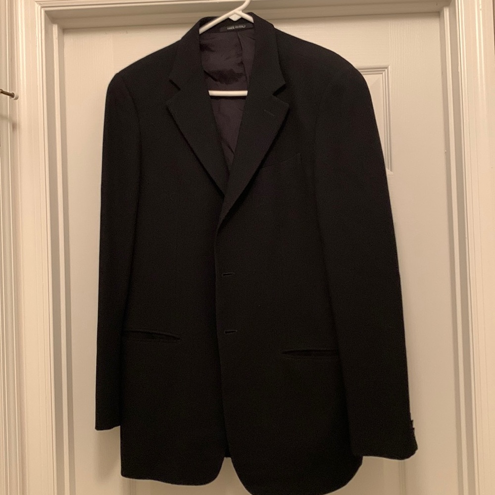 Armani Collezione black sort jacket!